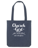 CHURCH GIRL Sacoșă textilă