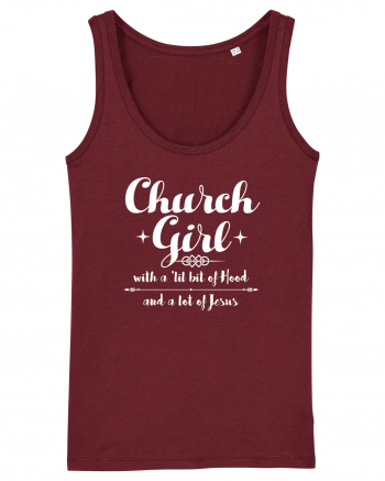 CHURCH GIRL Burgundy