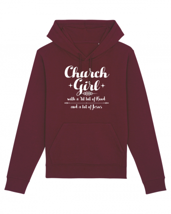 CHURCH GIRL Burgundy