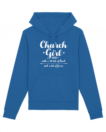 CHURCH GIRL Royal Blue