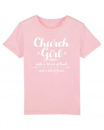 CHURCH GIRL Cotton Pink