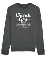 CHURCH GIRL Bluză mânecă lungă Unisex Rise