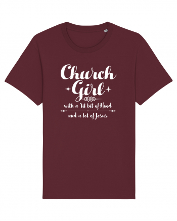 CHURCH GIRL Burgundy