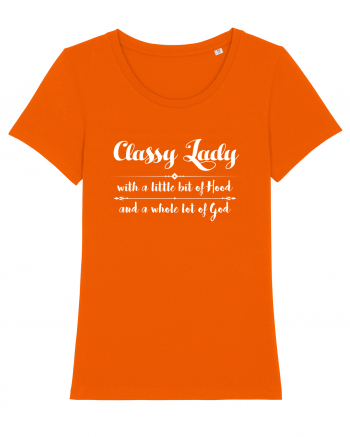 CLASSY LADY Bright Orange