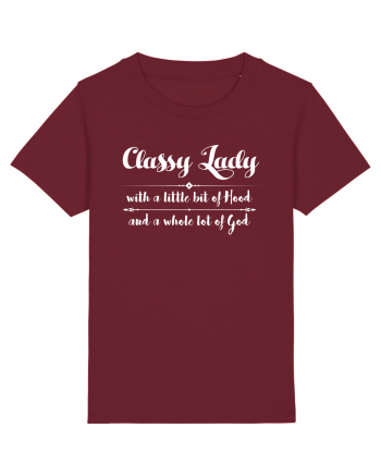 CLASSY LADY Burgundy