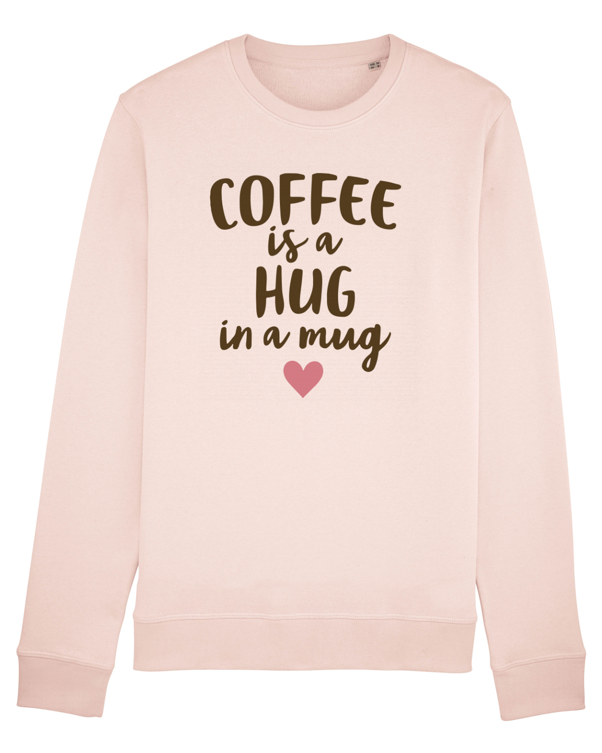 Bluză mânecă lungă Unisex Rise Candy Pink
