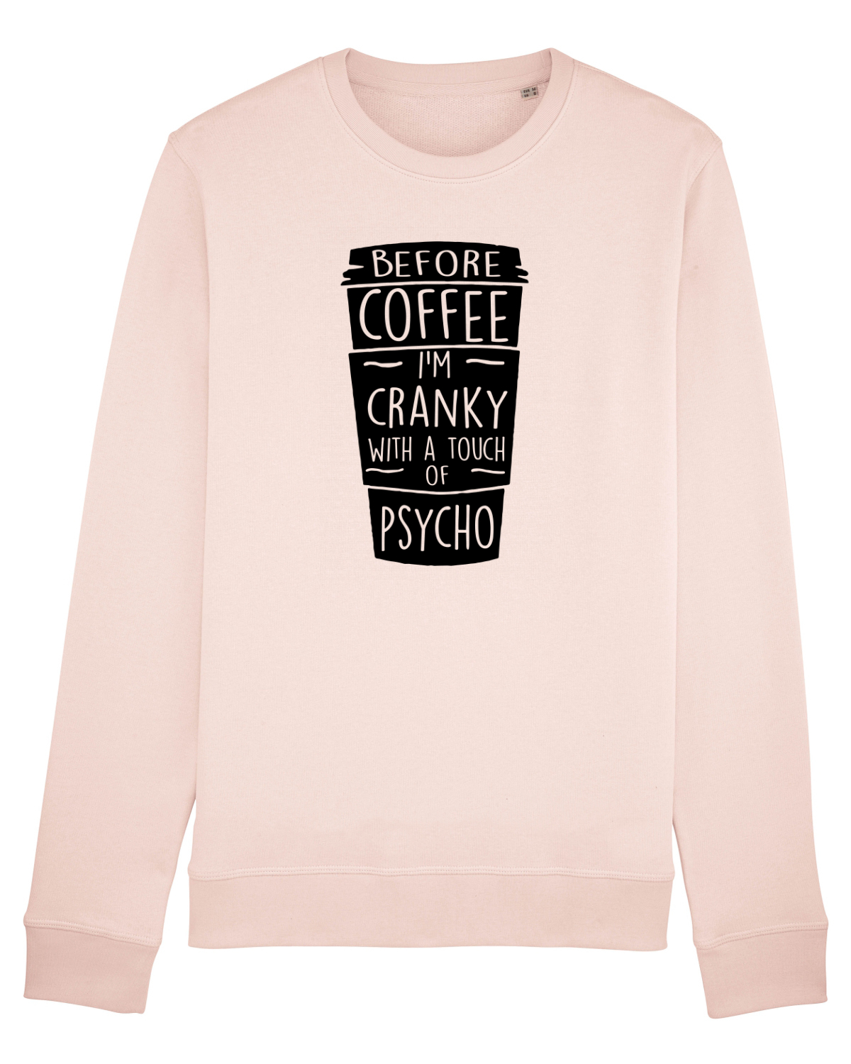 Bluză mânecă lungă Unisex Rise Candy Pink
