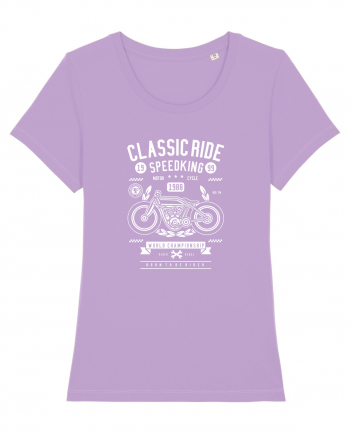 Classic Ride Moto White Lavender Dawn