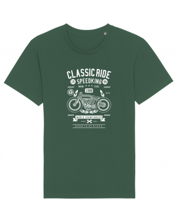 Classic Ride Moto White Bottle Green