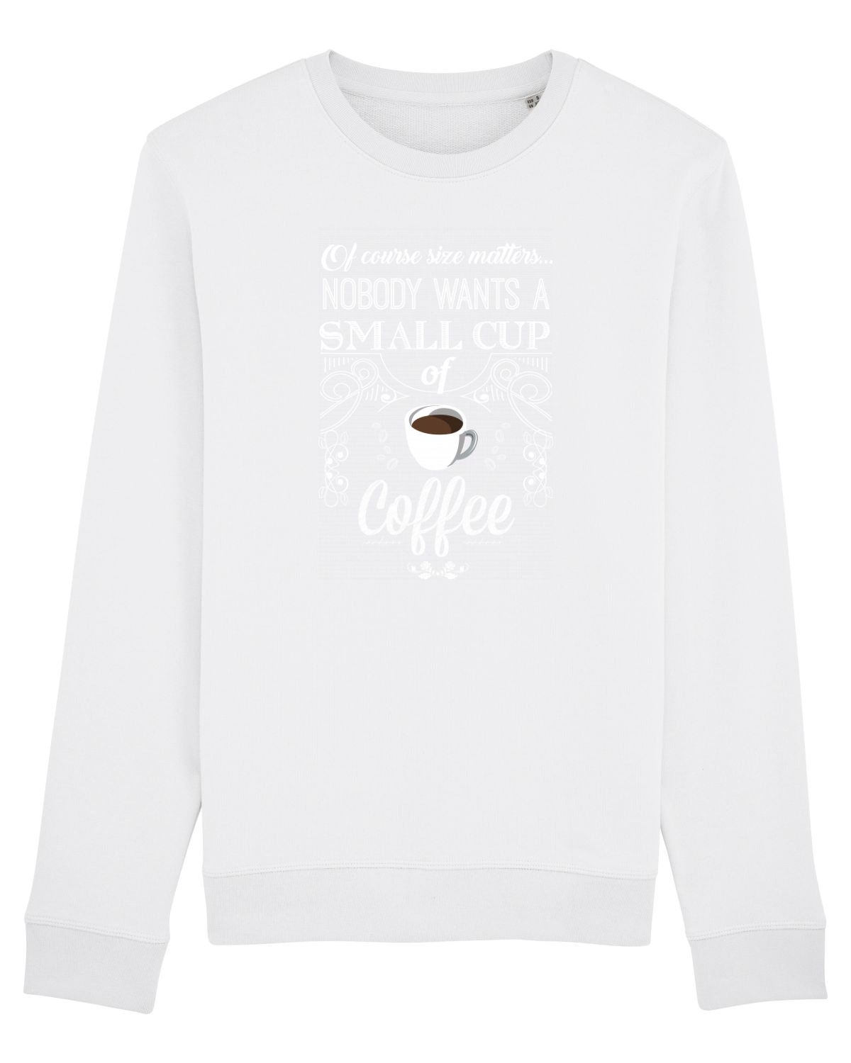 Bluză mânecă lungă Unisex Rise White