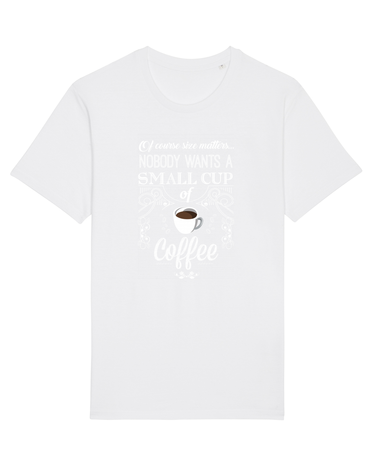 Tricou mânecă scurtă Unisex Rocker White