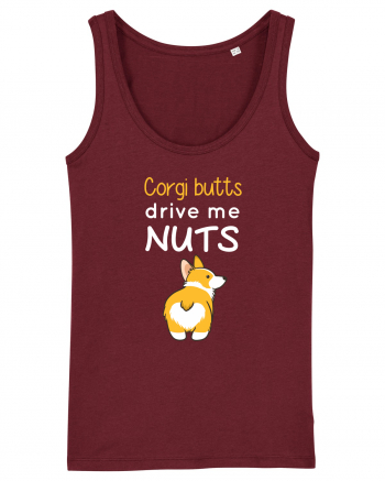 CORGI BUTTS Burgundy