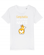 CORGI BUTTS Tricou mânecă scurtă  Copii Mini Creator