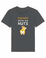 CORGI BUTTS Tricou mânecă scurtă Unisex Rocker