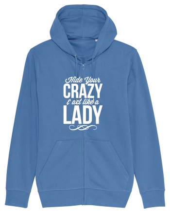 CRAZY LADY Bright Blue