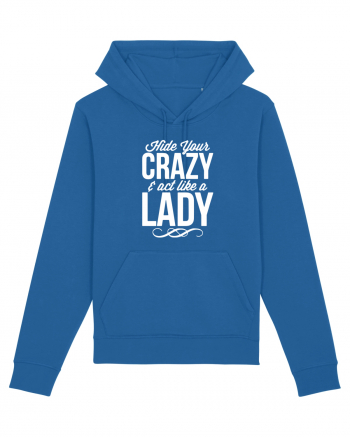 CRAZY LADY Royal Blue