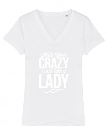 CRAZY LADY White