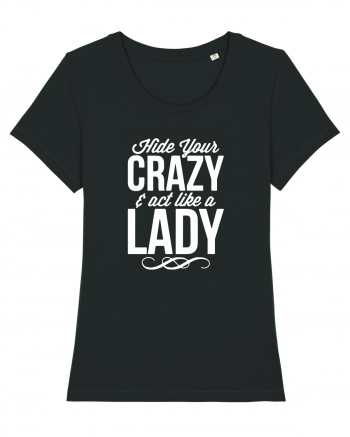 CRAZY LADY Black