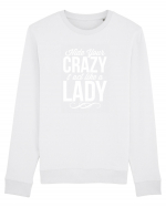 CRAZY LADY Bluză mânecă lungă Unisex Rise