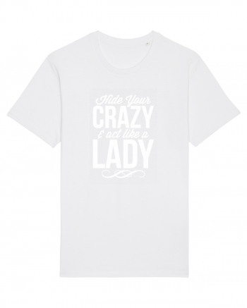 CRAZY LADY White