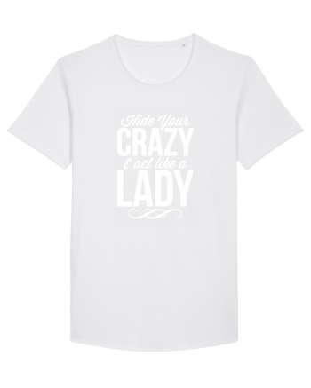 CRAZY LADY White