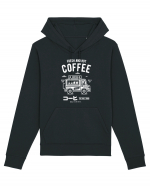 Coffee Van Japanese White Hanorac Unisex Drummer