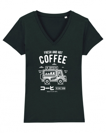 Coffee Van Japanese White Black