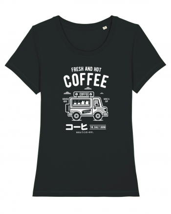 Coffee Van Japanese White Black