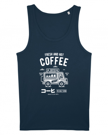 Coffee Van Japanese White Navy