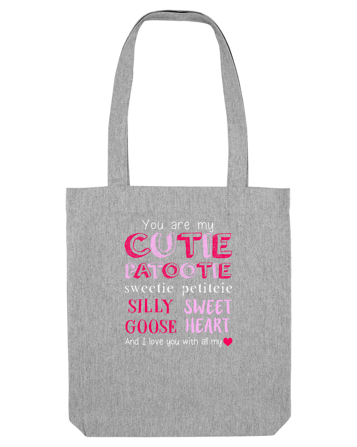Sacoșă textilă Heather Grey