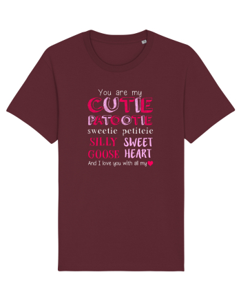 LOVE Burgundy
