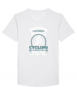 CYCLING Tricou mânecă scurtă guler larg Bărbat Skater