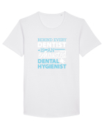 DENTAL HYGIENIST Tricou mânecă scurtă guler larg Bărbat Skater