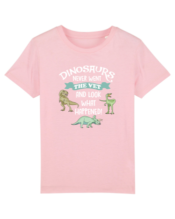 DINOSAURS Cotton Pink