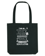 EDUCATOR Sacoșă textilă