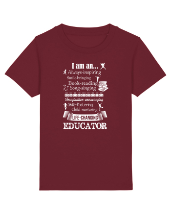 EDUCATOR Burgundy