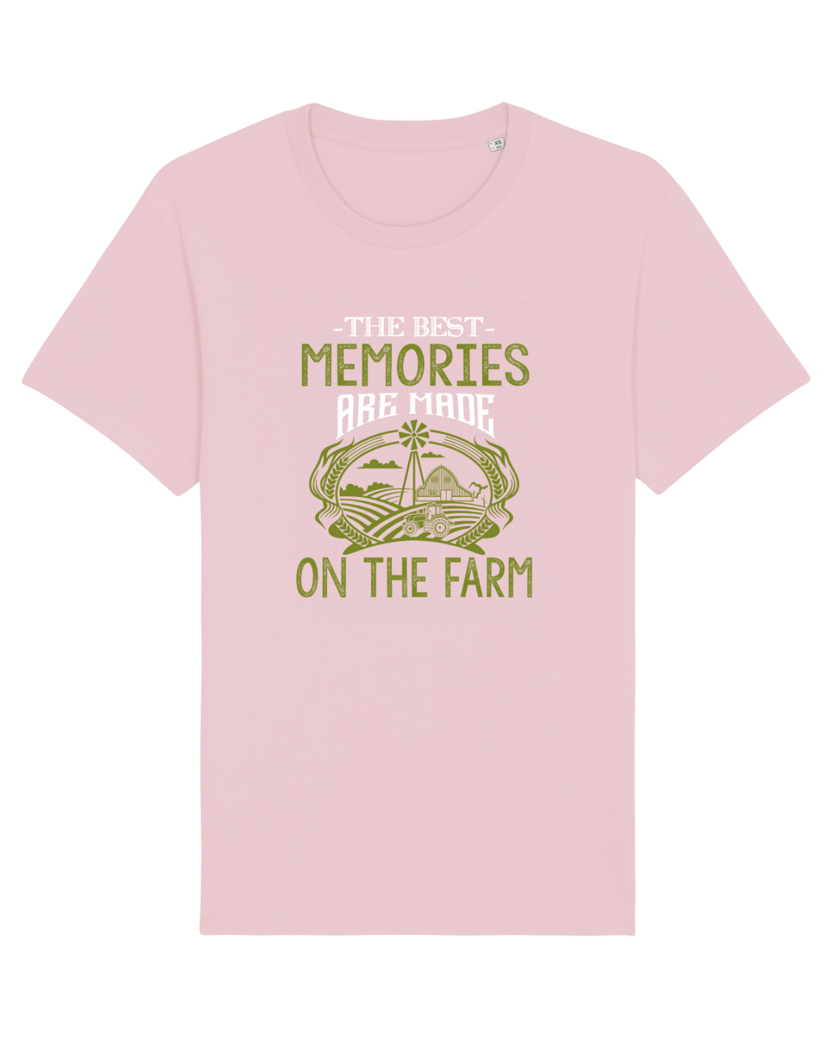 Tricou mânecă scurtă Unisex Rocker Cotton Pink