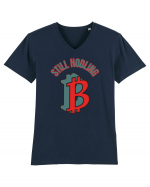 Still Hodling Tricou mânecă scurtă guler V Bărbat Presenter