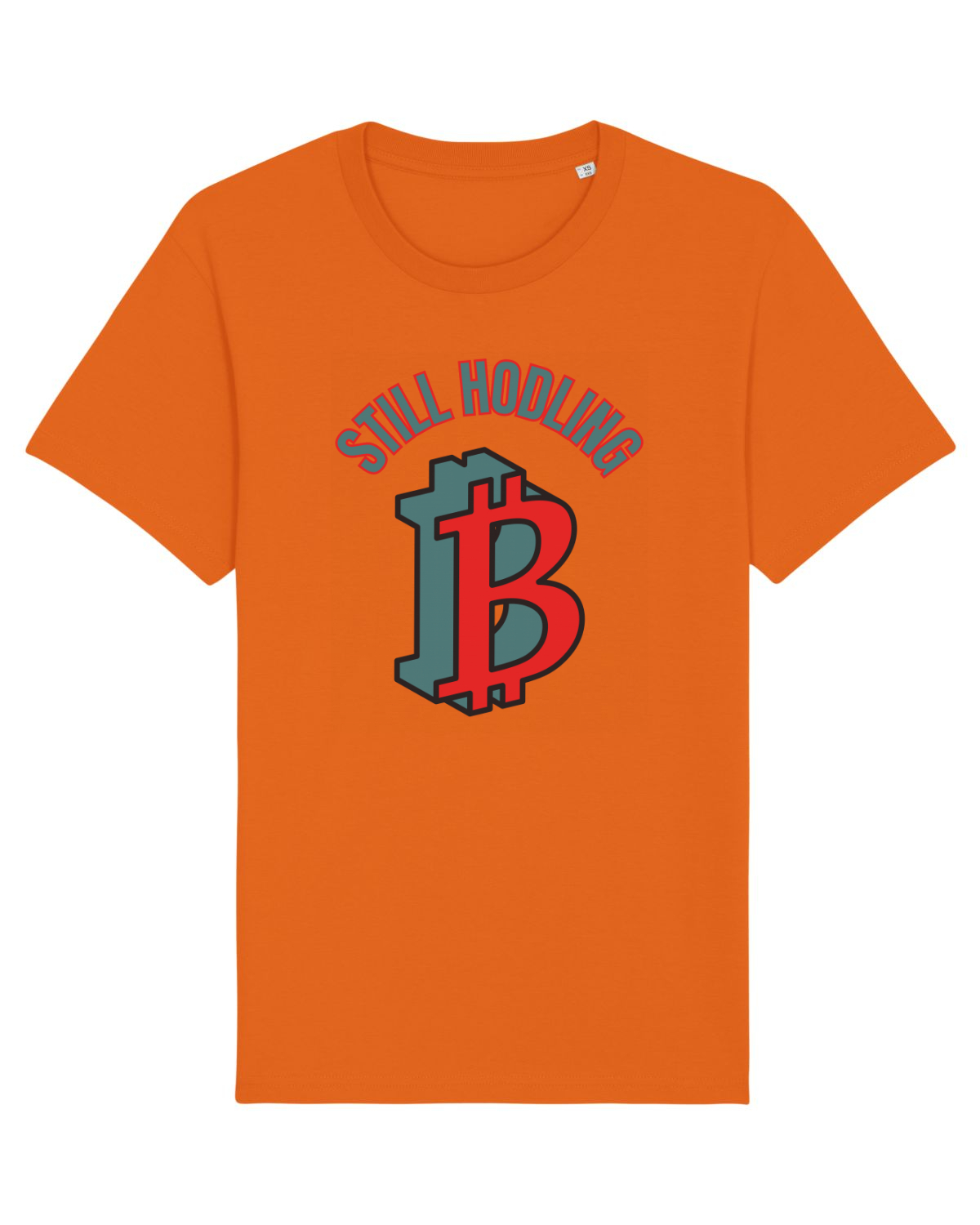 Tricou mânecă scurtă Unisex Rocker Bright Orange