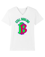 Still Hodling Tricou mânecă scurtă guler V Bărbat Presenter