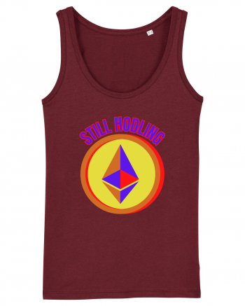 Still Hodling.Etherum  Burgundy