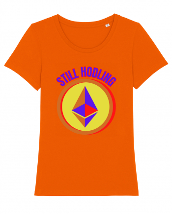 Still Hodling.Etherum  Bright Orange