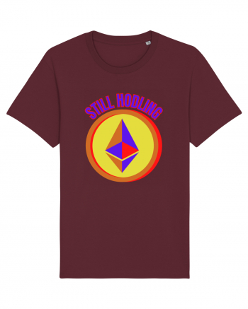 Still Hodling.Etherum  Burgundy