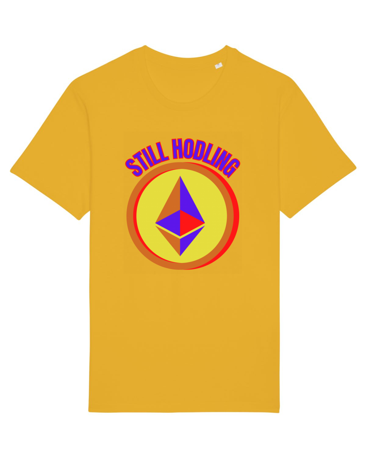 Tricou mânecă scurtă Unisex Rocker Spectra Yellow