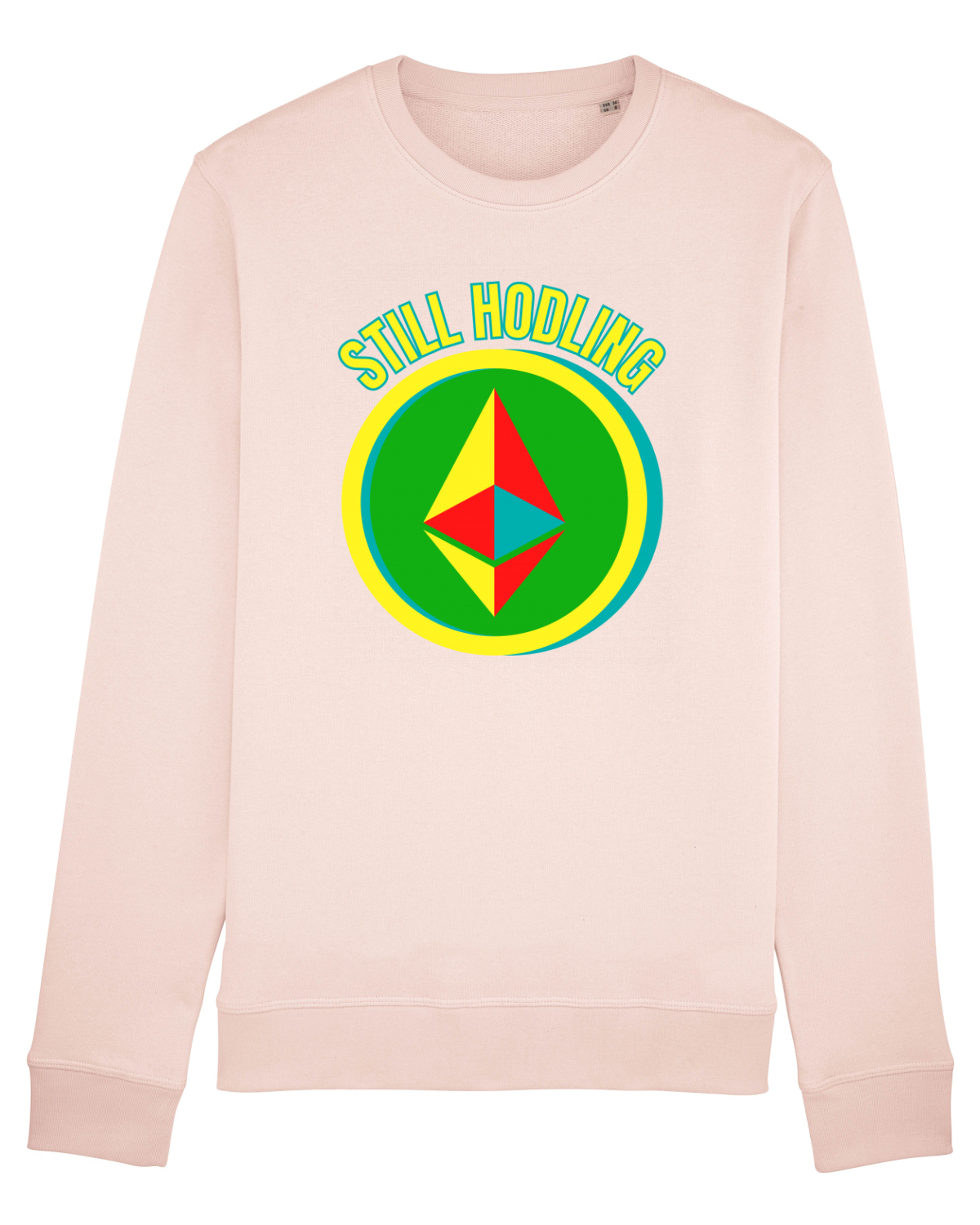 Bluză mânecă lungă Unisex Rise Candy Pink