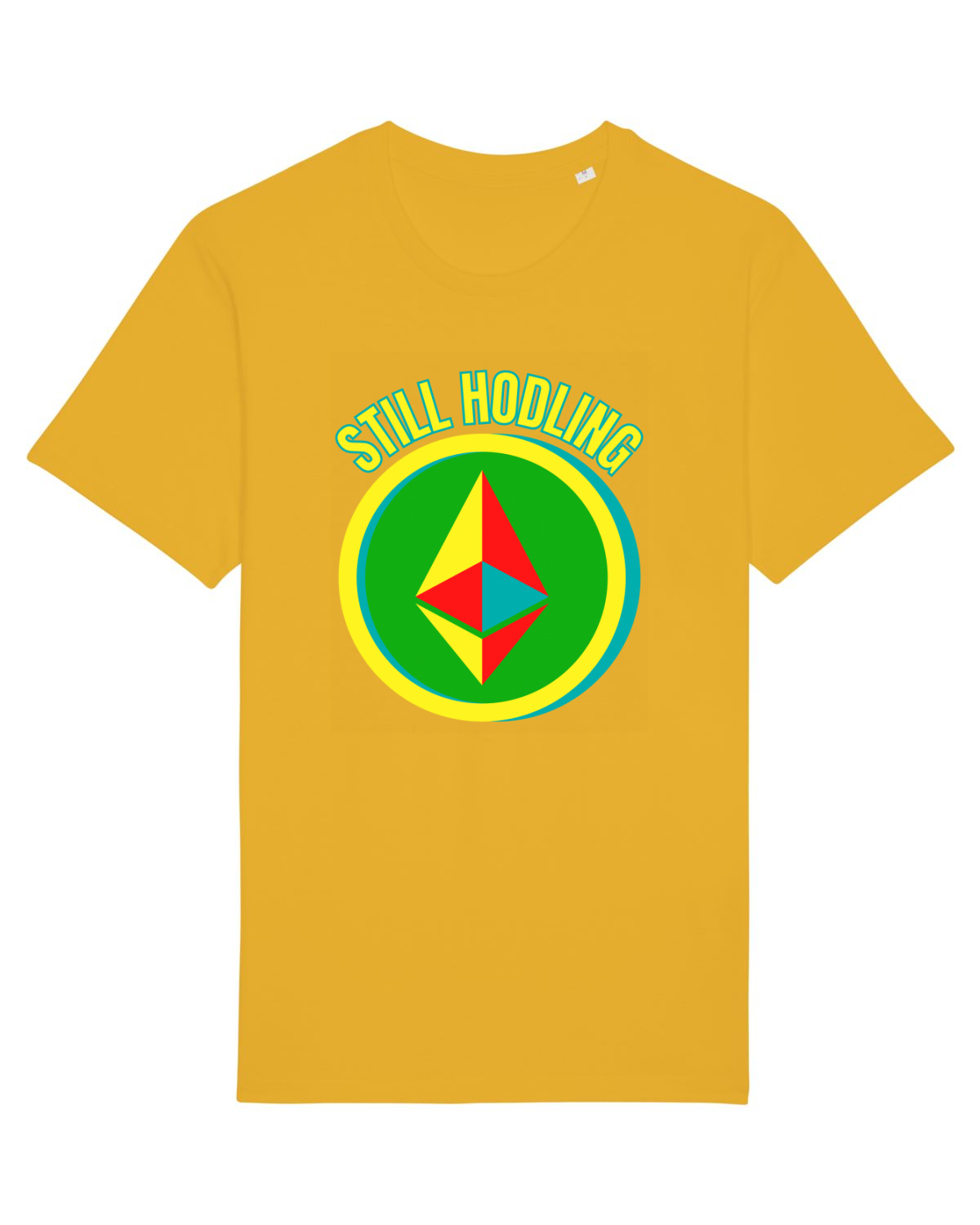 Tricou mânecă scurtă Unisex Rocker Spectra Yellow