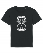 Dab Skeleton White Tricou mânecă scurtă Unisex Rocker
