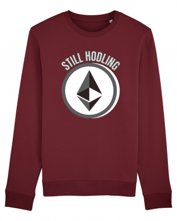 Still Hodling.Etherum  Burgundy