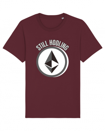 Still Hodling.Etherum  Burgundy