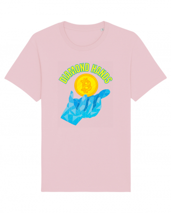 Diamond Hands Cotton Pink